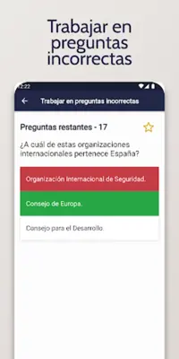 CCSE Nacionalidad Prueba 2023 android App screenshot 2