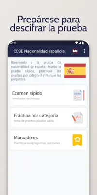 CCSE Nacionalidad Prueba 2023 android App screenshot 6